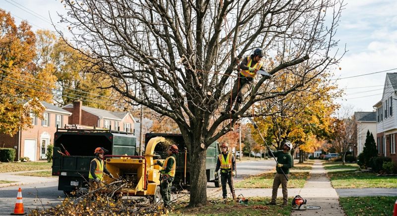 Birch Tree Pruning in Doylestown, PA