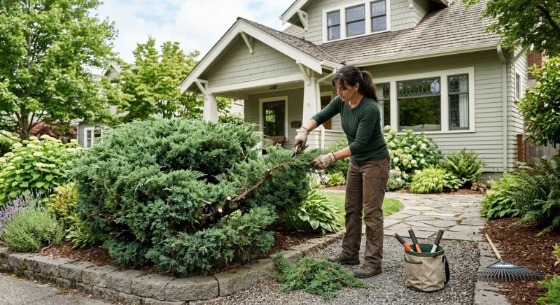 Butterfly Bush Pruning in Ventura County, CA