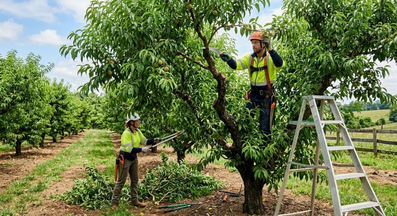 Orchard Tree Pruning in San Jose, CA