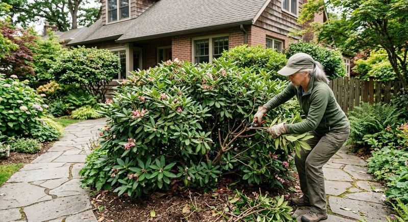 Rhododendron Pruning in Honolulu, HI