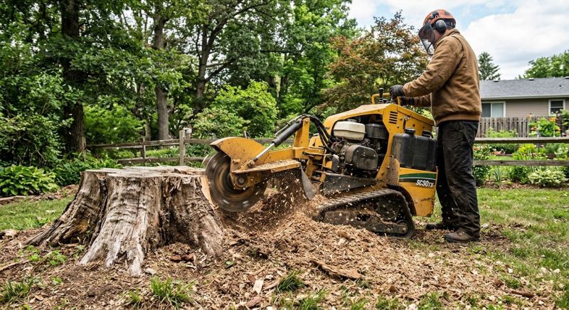 Stump Cutting in Aiken, SC